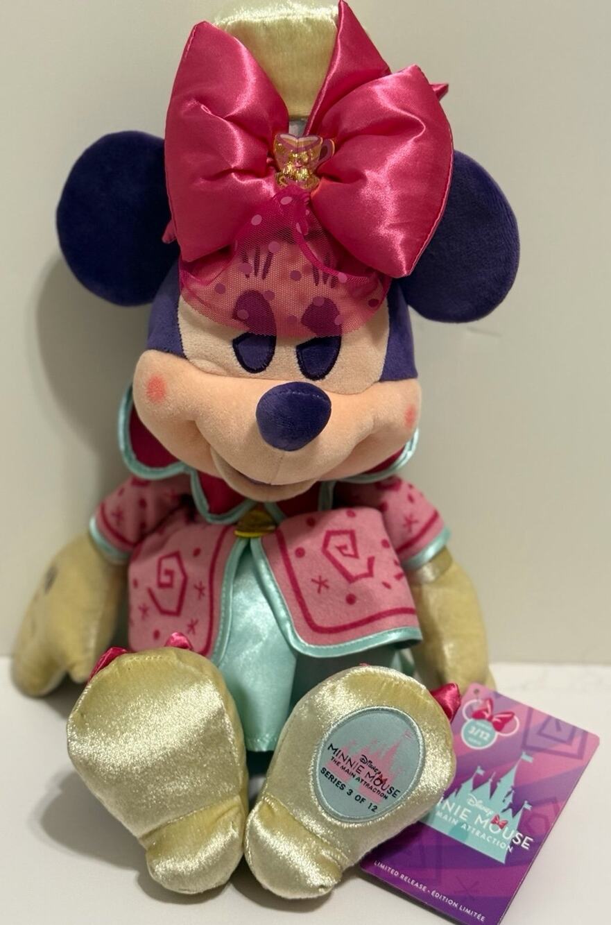 Minnie Mouse Main Attraction Plush; Mad Tea Party. March, 3 of 12
